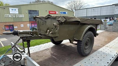 Lot 206 - BANTAM TRAILER WW2 JEEP