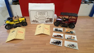 Lot 883 - LIMITED EDITION 1/13" SCALE VINTAGE METAL CARS, IN THE STYLE OF GEORGE CARETTE