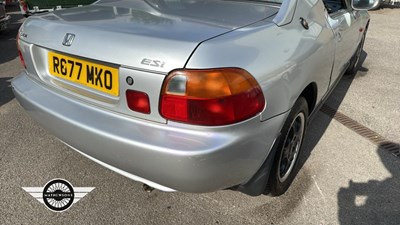 Lot 10 - 1998 HONDA CIVIC CRX ESI
