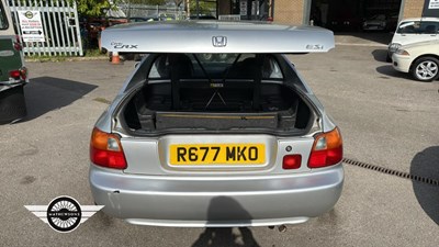 Lot 10 - 1998 HONDA CIVIC CRX ESI