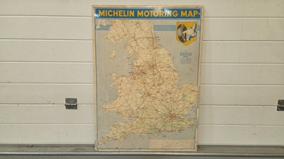 Lot 687 - MICHELIN MAP 32" X 23"
