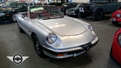 Lot 844 - 1985 ALFA ROMEO SPIDER