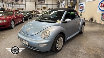 Lot 814 - 2005 VOLKSWAGEN BEETLE CABRIOLET