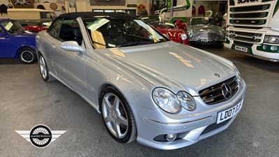 Lot 472 - 2007 MERCEDES CLK350 SPORT AUTO CONVERTIBLE