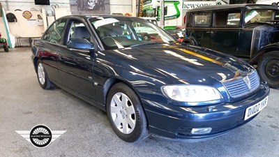 Lot 104 - 2002 VAUXHALL OMEGA CDX AUTO