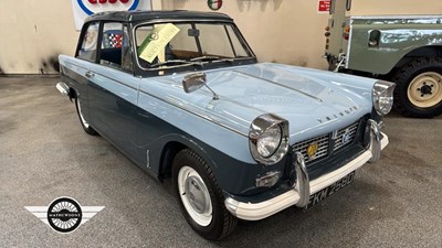 Lot 740 - 1966 TRIUMPH HERALD 1200