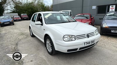 Lot 842 - 1999 VOLKSWAGEN GOLF GTI TURBO