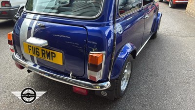 Lot 196 - 1988 AUSTIN MINI MAYFAIR
