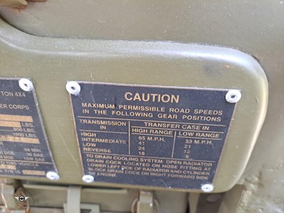 Lot 91 - 1961 HOTCHKISS WILLYS JEEP