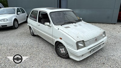 Lot 720 - 1989 MG METRO TURBO