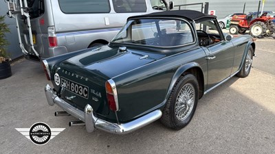 Lot 414 - 1965 TRIUMPH TR4A