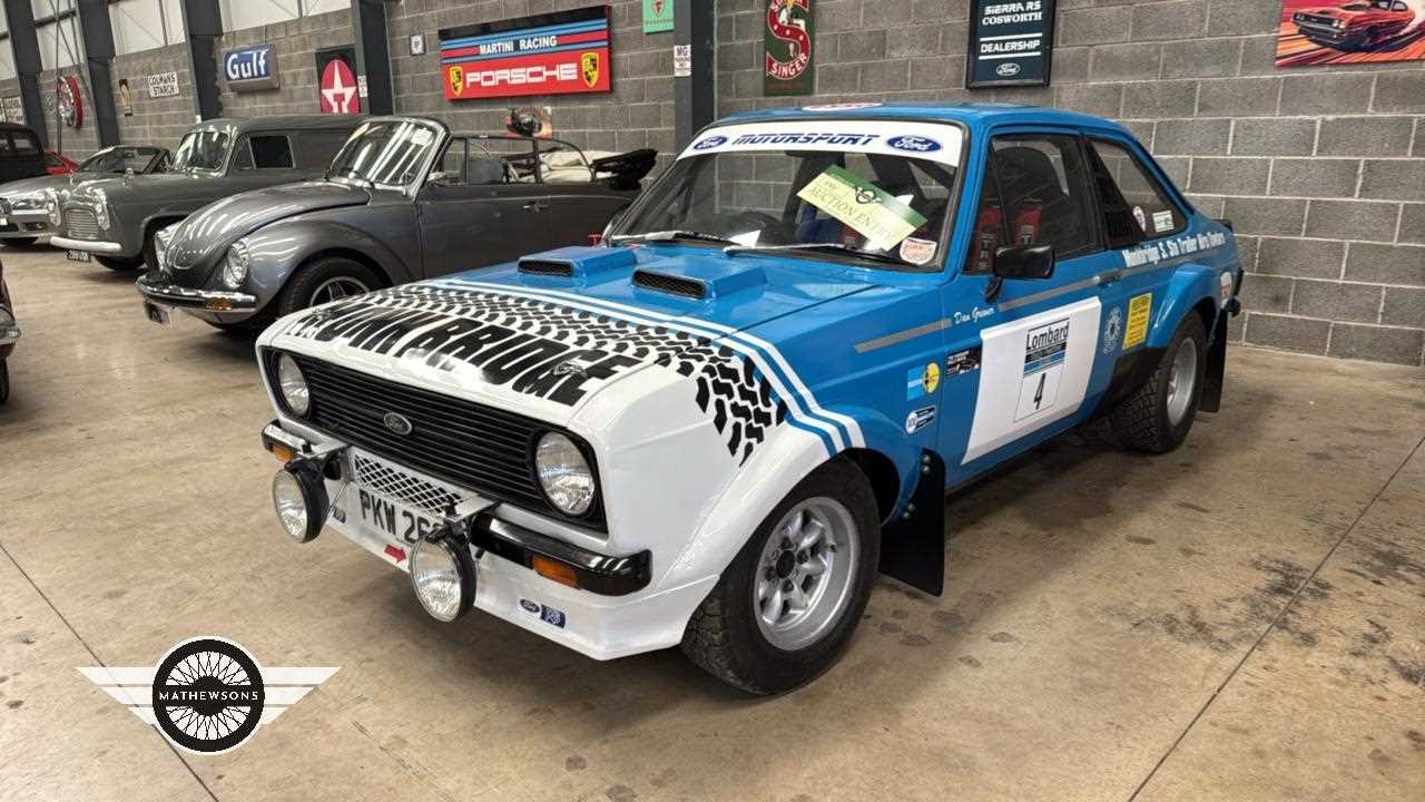 Lot 372 - 1977 FORD ESCORT RS 1800