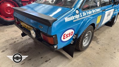 Lot 372 - 1977 FORD ESCORT RS 1800