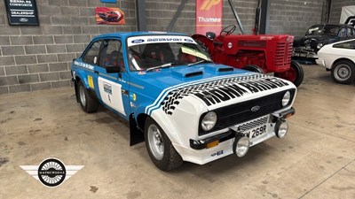Lot 372 - 1977 FORD ESCORT RS 1800