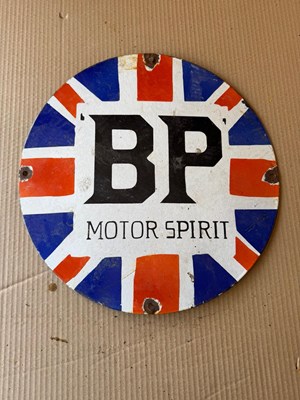 Lot 831 - BP MOTOR SPIRIT 24" DIA