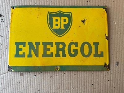 Lot 513 - BP ENERGOL ENAMEL SIGN 14" X 9.5"