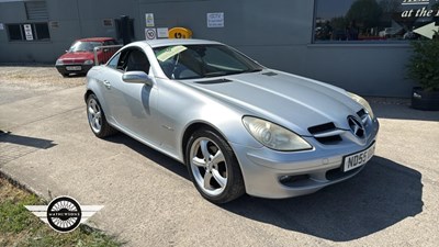 Lot 362 - 2005 MERCEDES SLK 200 KOMPRESSOR AUTO