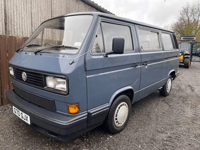 Lot 312 - 1989 VOLKSWAGEN TRANSPORTER 78PS