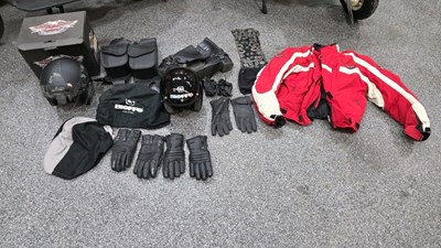 Lot 83 - SELECTION OF MOTOR CYCLE CLOTHING - ALL PROCEEDS TO CHARITY