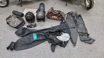 Lot 865 - SELECTION OF MOTOR CYCLE PRODUCTS - ALL PROCEEDS TO CHARITY