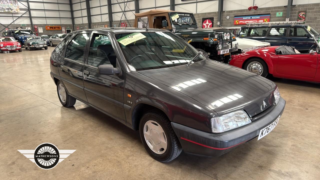 Lot 854 - 1993 CITROEN ZX AURA DIESEL A