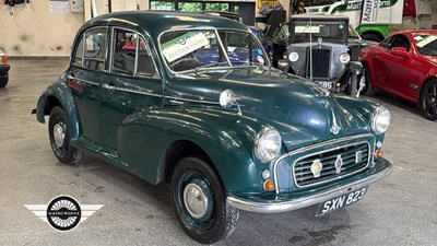 Lot 826 - 1956 MORRIS MINOR