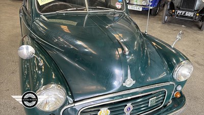Lot 826 - 1956 MORRIS MINOR