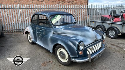 Lot 187 - 1968 MORRIS MINOR 1000