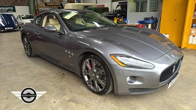 Lot 540 - 2011 MASERATI GRANTURISMO S AUTO