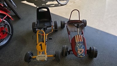 Lot 653 - RALEIGH & KETTCAR PEDAL GO CARTS