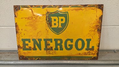 Lot 23 - BP ENERGOL ENAMEL SIGN 14" X 9.5"