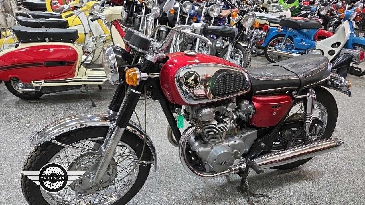 Lot 458 - 1968 HONDA CB450K1