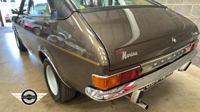 Lot 112 - 1974 MORRIS MARINA 1.8 TC