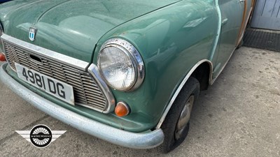 Lot 126 - 1968 MORRIS MINI