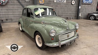 Lot 756 - 1959 MORRIS MINOR 1000