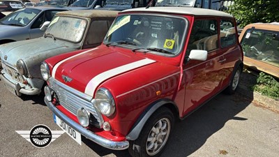 Lot 52 - 1998 ROVER MINI COOPER