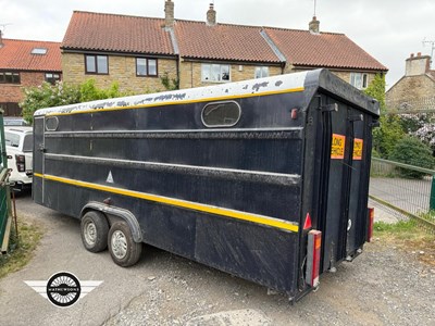 Lot 734 - COVERED TRAILER
