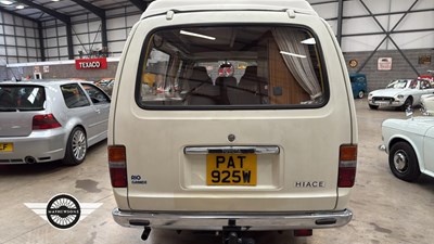 Lot 40 - 1980 TOYOTA HI-ACE