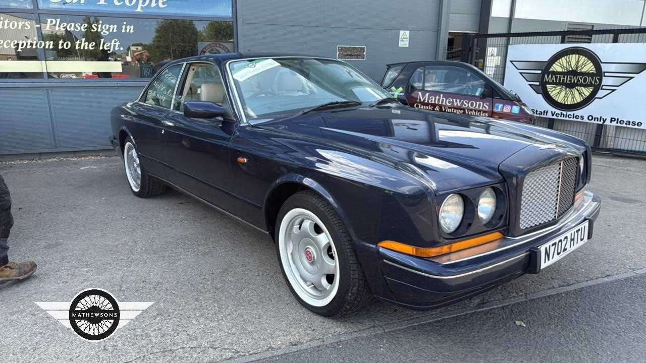 Lot 788 - 1996 BENTLEY CONTINENTAL R