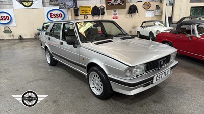 Lot 498 - 1985 ALFA ROMEO GIULIETTA RS