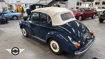Lot 492 - 1959 MORRIS MINOR