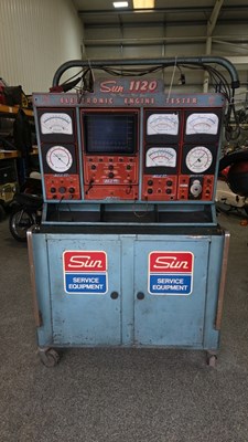 Lot 817 - SUN 1120 ELECTRONIC ENGINE TESTER