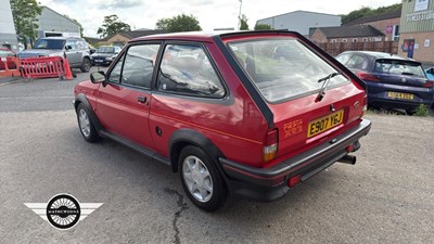 Lot 112 - 1988 FORD FIESTA XR2