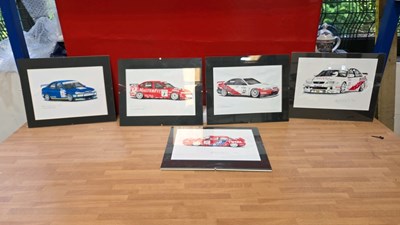 Lot 877 - 5X 1997 LIMITED EDITION PRINTS
