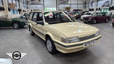 Lot 833 - 1985 AUSTIN MONTEGO 1.6