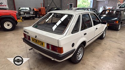 Lot 167 - 1984 FORD ESCORT L - PROCEEDS TO CHARITY