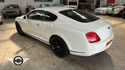 Lot 750 - 2009 BENTLEY CONTINENTAL GT SPEED A