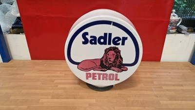 Lot 69 - SADLER PLASTIC PETROL PUMP GLOBE
