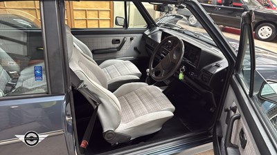 Lot 622 - 1990 VOLKSWAGEN GOLF CLIPPER CABRIO