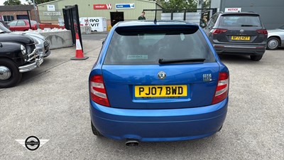Lot 516 - 2007 SKODA FABIA SE VRS TDI